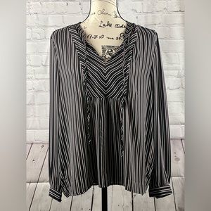 Loft striped blouse